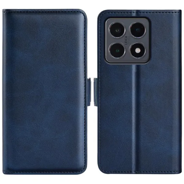 SIDE Peňaženkové puzdro pre Xiaomi 15T modré