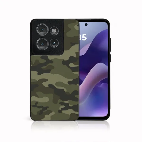 MY ART Ochranný kryt pre Motorola Moto G86 5G GREEN CAMO (235)