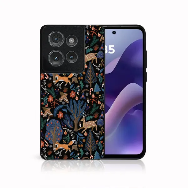 MY ART Kryt s vianočným dizajnom Motorola Moto G56 5G WINTER (071)