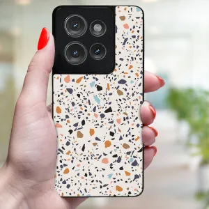 MY ART Ochranný kryt pre Motorola Moto G56 5G BEIGE TERRAZZO (162)