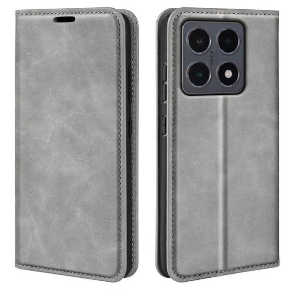 MAGNETIC Zaklápací kryt pre Xiaomi 15T šedý