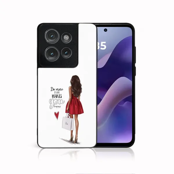 MY ART Ochranný kryt pre Motorola Moto G86 5G RED DRESS (137)