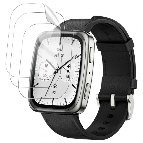 PROTEMIO 3x Ochranná fólia pre Amazfit Active 2 (Square)