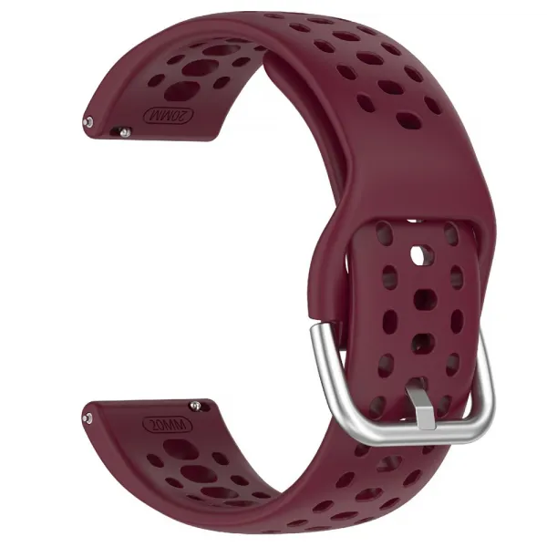 AIRY Silikónový remienok pre Amazfit Active 2 (Square) bordový