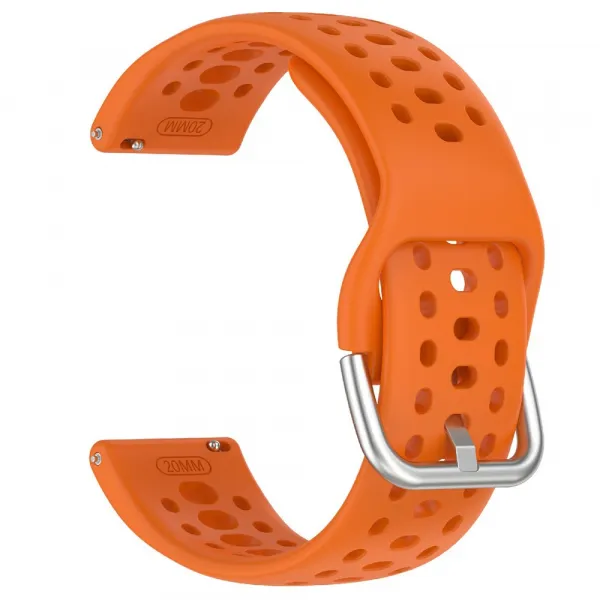 AIRY Silikónový remienok pre Amazfit Active 2 (Square) oranžový