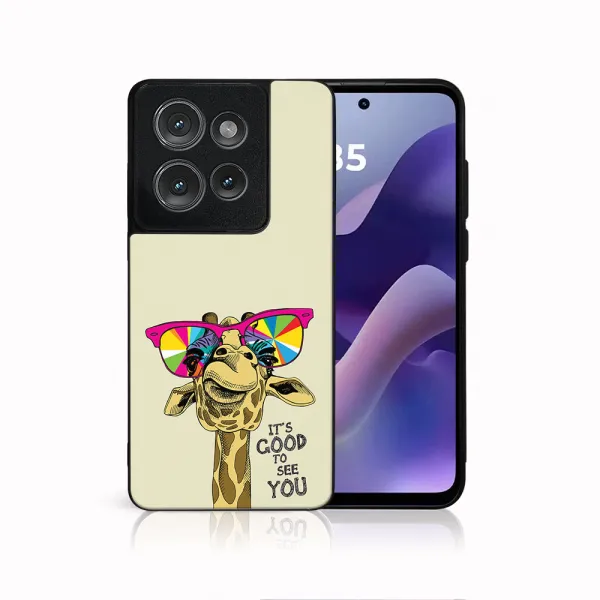 MY ART Ochranný kryt pre Motorola Moto G86 5G GIRAFFE (180)