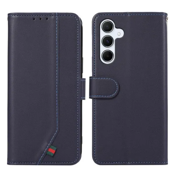 ABEEL DELICATE Peňaženkový obal Samsung Galaxy S25 FE modrý