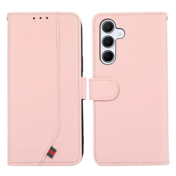 ABEEL DELICATE Peňaženkový obal Samsung Galaxy S25 FE ružový