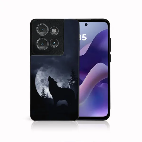 MY ART Ochranný kryt pre Motorola Moto G56 5G WOLF (247)