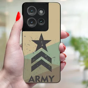 MY ART Ochranný kryt pre Motorola Moto G56 5G ARMY (236)