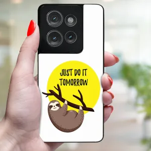 MY ART Ochranný kryt pre Motorola Moto G86 5G SLOTH (188)