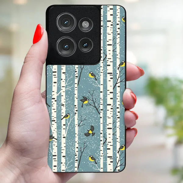 MY ART Kryt s vianočným dizajnom Motorola Moto G56 5G BIRCH (072)
