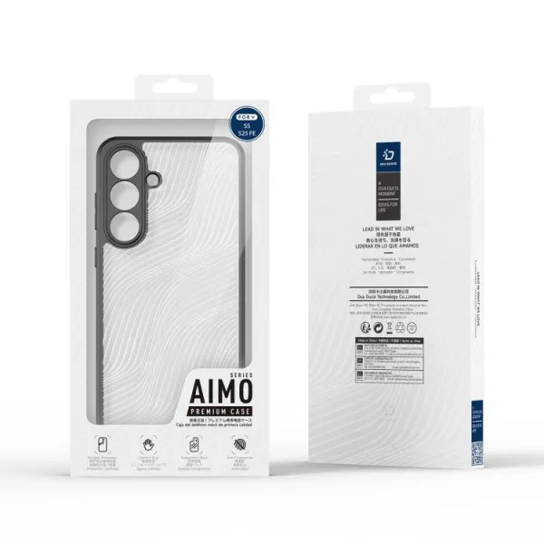 DUX AIMO Ochranný kryt pre Samsung Galaxy S25 FE čierny
