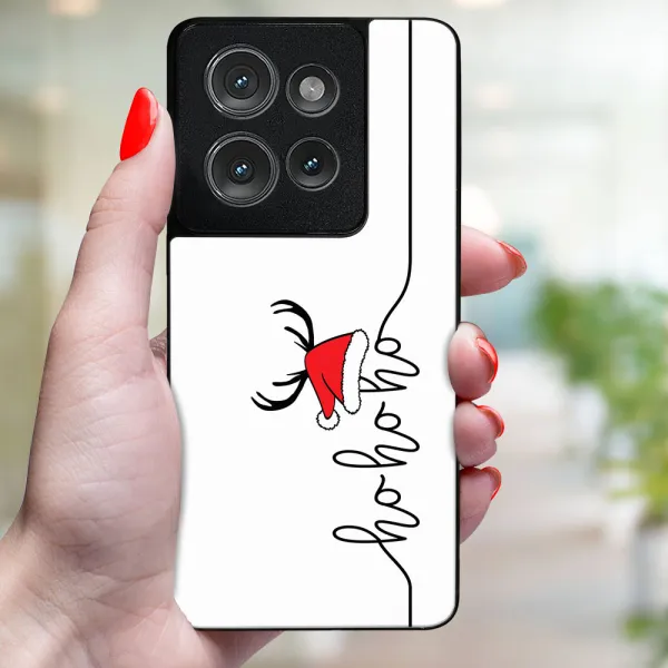 MY ART Kryt s vianočným dizajnom Motorola Moto G86 5G HOHOHO (073)
