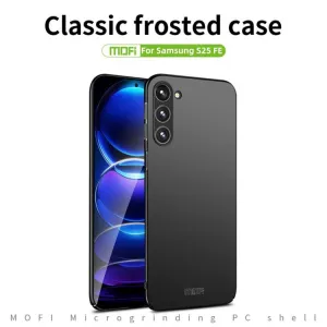 MOFI Plastový kryt pre Samsung Galaxy S25 FE čierny