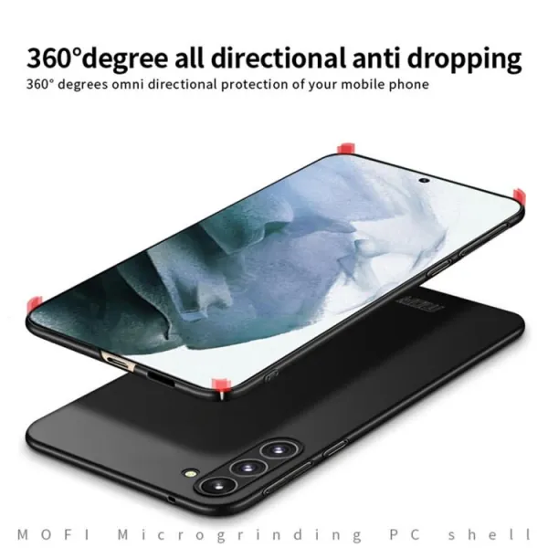 MOFI Plastový kryt pre Samsung Galaxy S25 FE čierny