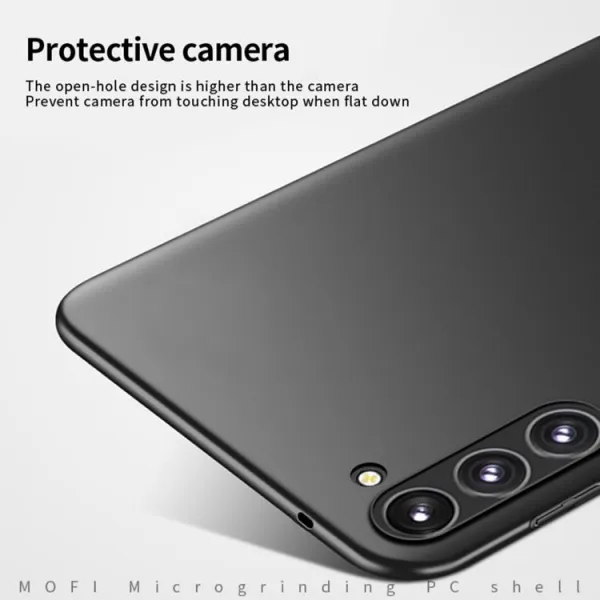 MOFI Plastový kryt pre Samsung Galaxy S25 FE čierny