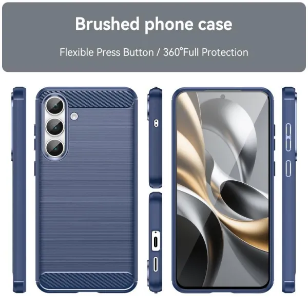 FLEXI TPU Ochranný kryt Samsung Galaxy S25 FE modrý