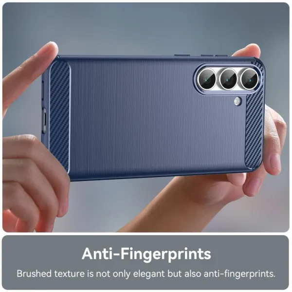 FLEXI TPU Ochranný kryt Samsung Galaxy S25 FE modrý