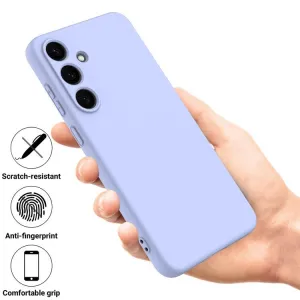 RUBBER Ochranný kryt pre Samsung Galaxy S25 FE fialový