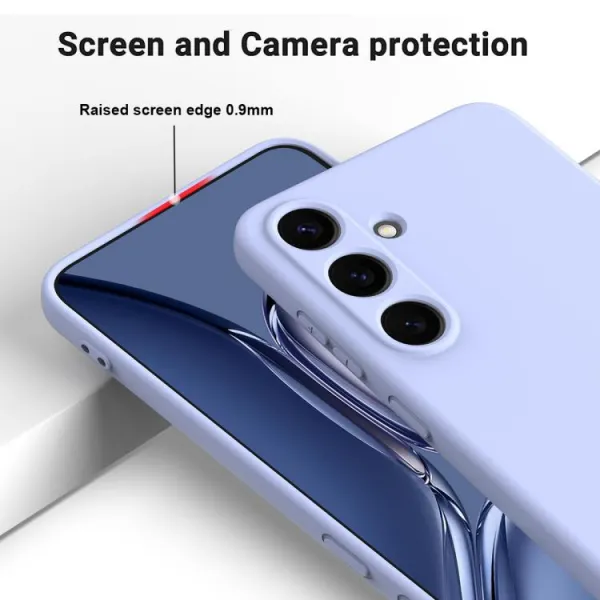 RUBBER Ochranný kryt pre Samsung Galaxy S25 FE fialový