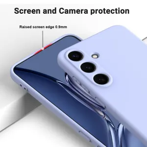 RUBBER Ochranný kryt pre Samsung Galaxy S25 FE fialový