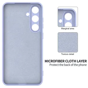 RUBBER Ochranný kryt pre Samsung Galaxy S25 FE fialový