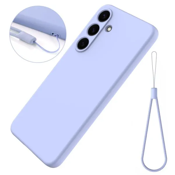RUBBER Ochranný kryt pre Samsung Galaxy S25 FE fialový