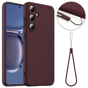 RUBBER MAGSAFE Silikónový kryt pre Samsung Galaxy S25 FE PLUM