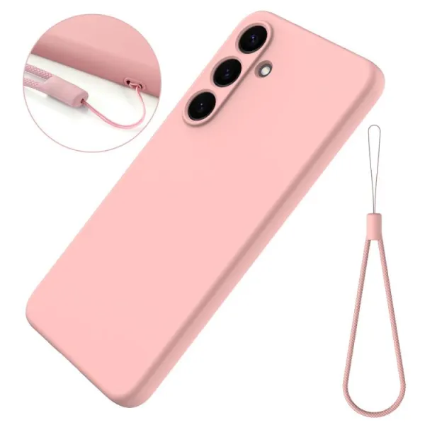 RUBBER Ochranný kryt pre Samsung Galaxy S25 FE ružový