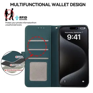 ABEEL DELICATE Peňaženkový obal Google Pixel 10a zelený
