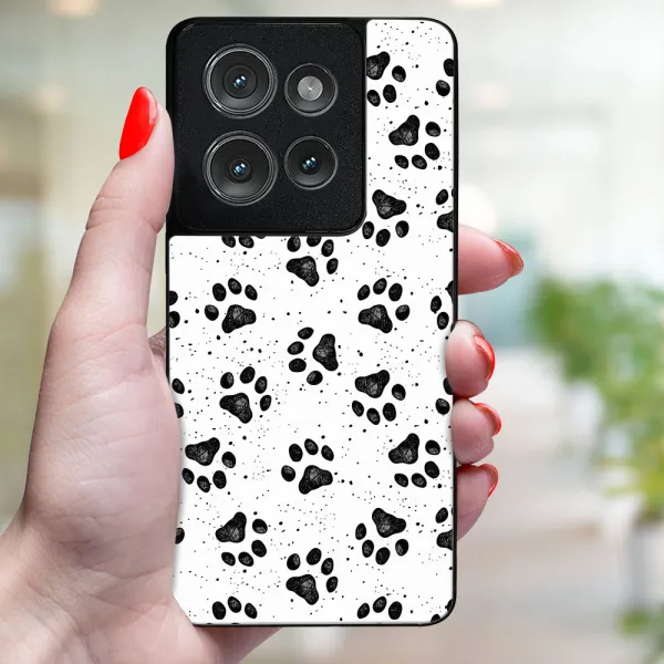 MY ART Ochranný kryt pre Motorola Moto G86 5G PAWS (185)