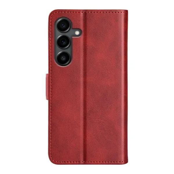 SIDE Peňaženkové puzdro pre Samsung Galaxy S25 FE červené