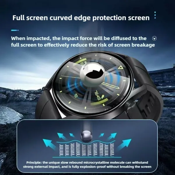 PROTEMIO CERAMIC 3D Keramická fólia pre Google Pixel Watch 4 45mm