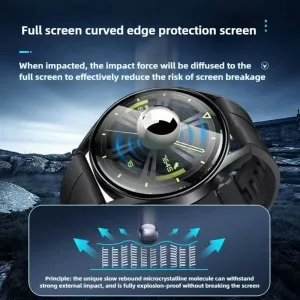 PROTEMIO CERAMIC 3D Keramická fólia pre Google Pixel Watch 4 45mm