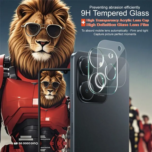 IMAK FULL COVER Sklo pre fotoaparát Realme Note 70T