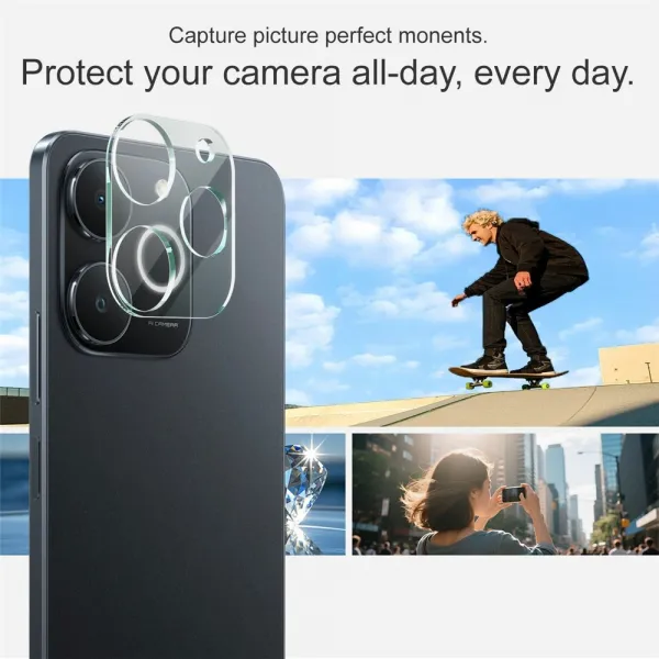 IMAK FULL COVER Sklo pre fotoaparát Realme Note 70T