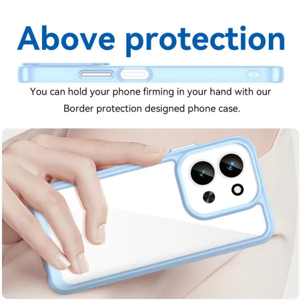 CRYSTAL Ochranný kryt pre Xiaomi Redmi 15C / Redmi 15C 5G modrý