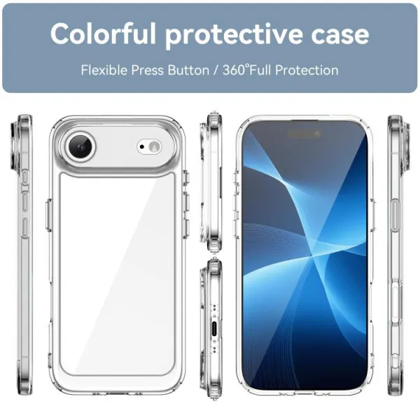 CRYSTAL Ochranný kryt pre Apple iPhone Air priehľadný