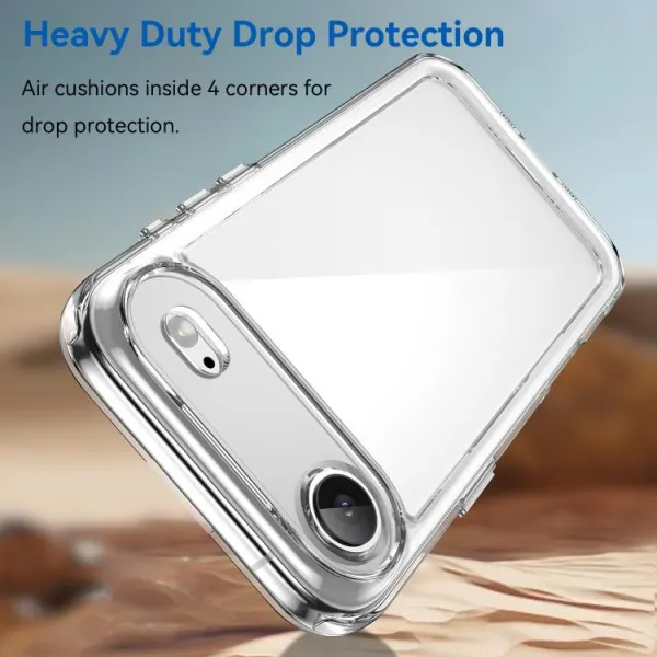 CRYSTAL Ochranný kryt pre Apple iPhone Air priehľadný