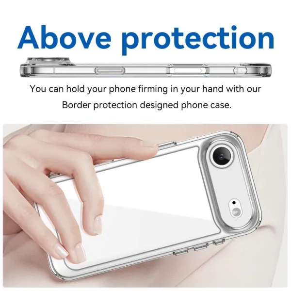 CRYSTAL Ochranný kryt pre Apple iPhone Air priehľadný