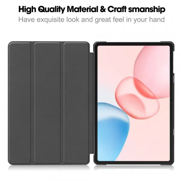 LEATHER Zaklápací kryt pre Honor Pad 10 modrý