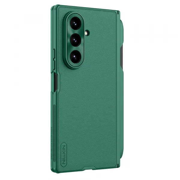 Nillkin Super Frosted FOLD Magnetic Pen Slot Samsung Galaxy Z Fold 7 Dark Green