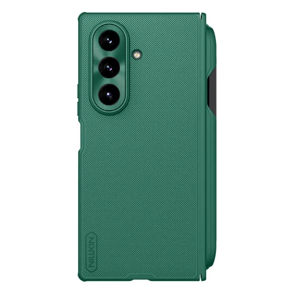 Nillkin Super Frosted FOLD Magnetic Pen Slot Samsung Galaxy Z Fold 7 Dark Green