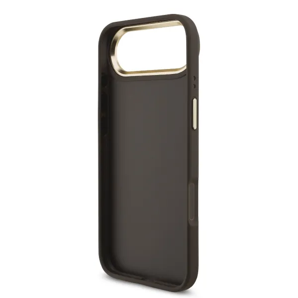 GUESS 4G METAL Ochranný obal pre Apple iPhone Air BROWN