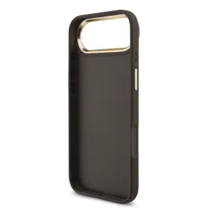 GUESS 4G METAL Ochranný obal pre Apple iPhone Air BROWN