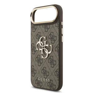 GUESS 4G METAL Ochranný obal pre Apple iPhone Air BROWN