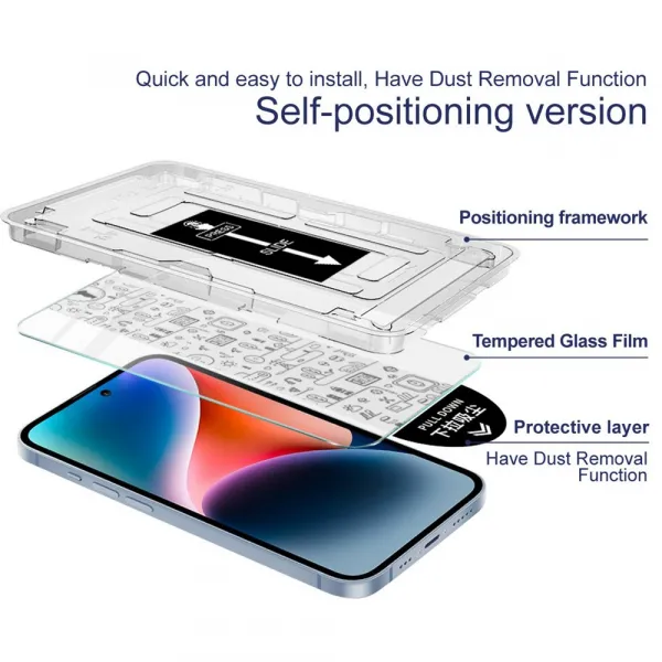 IMAK H EASY INSTALL Temperované sklo s inštalačným rámom pre Honor Magic8 Lite 5G