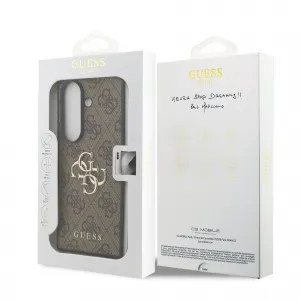 GUESS 4G METAL Ochranný obal pre Samsung Galaxy Z Fold7 5G BROWN