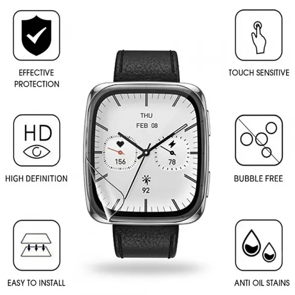 PROTEMIO 3x Ochranná fólia pre Amazfit Active 2 (Square)
